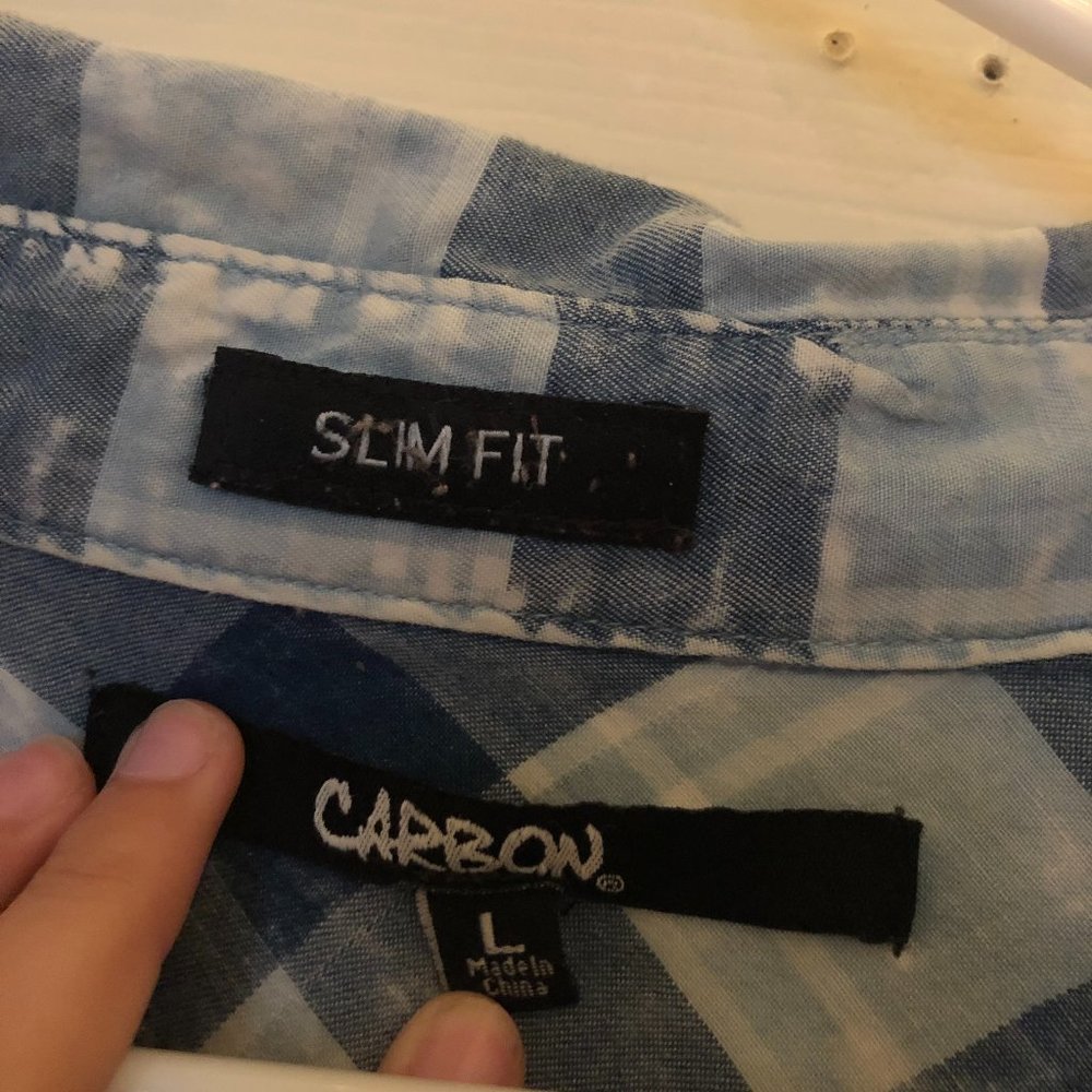 Plaid button down - Picture 2 of 2